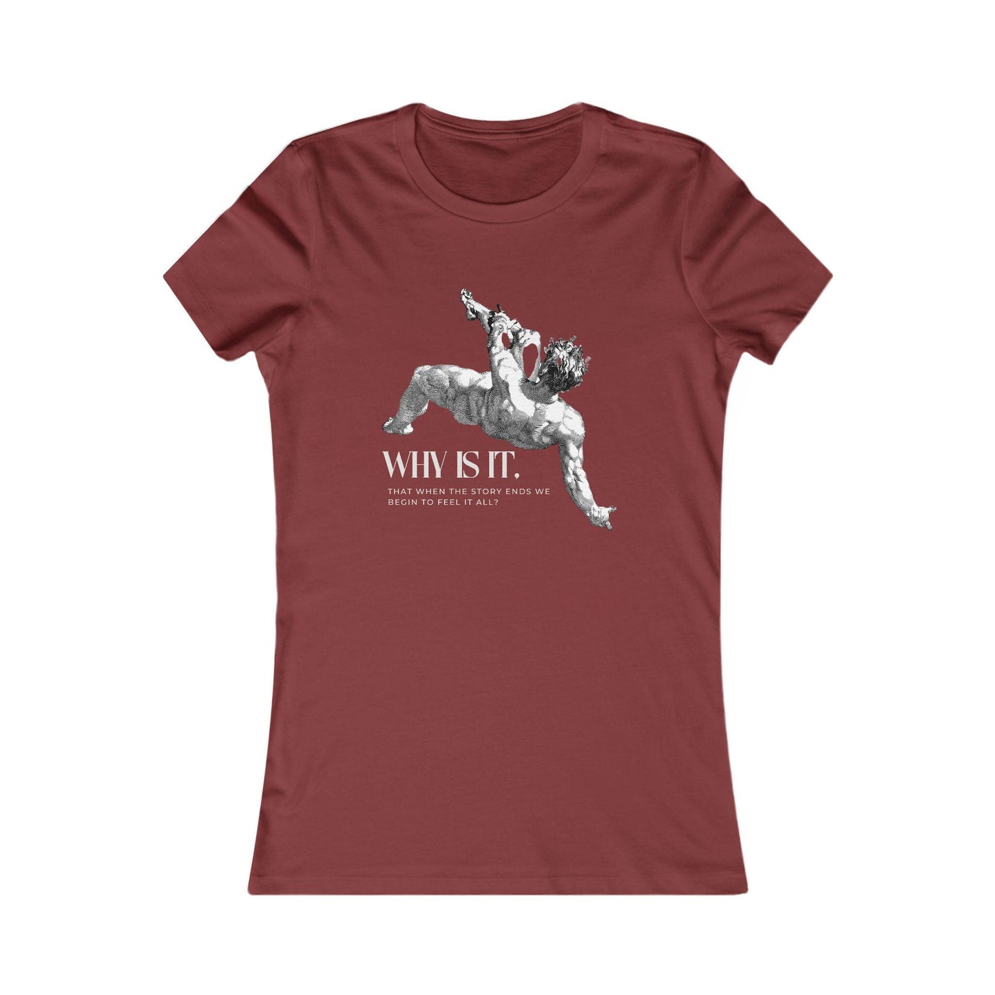 Literary Bookish Poetic Icarus Quote Shirt