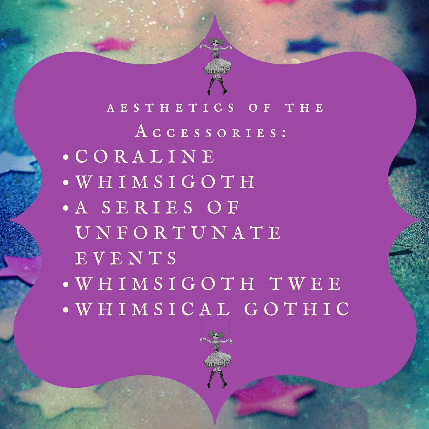 FREE SHIPPING Whimsical Goth Curated Clothing Box
