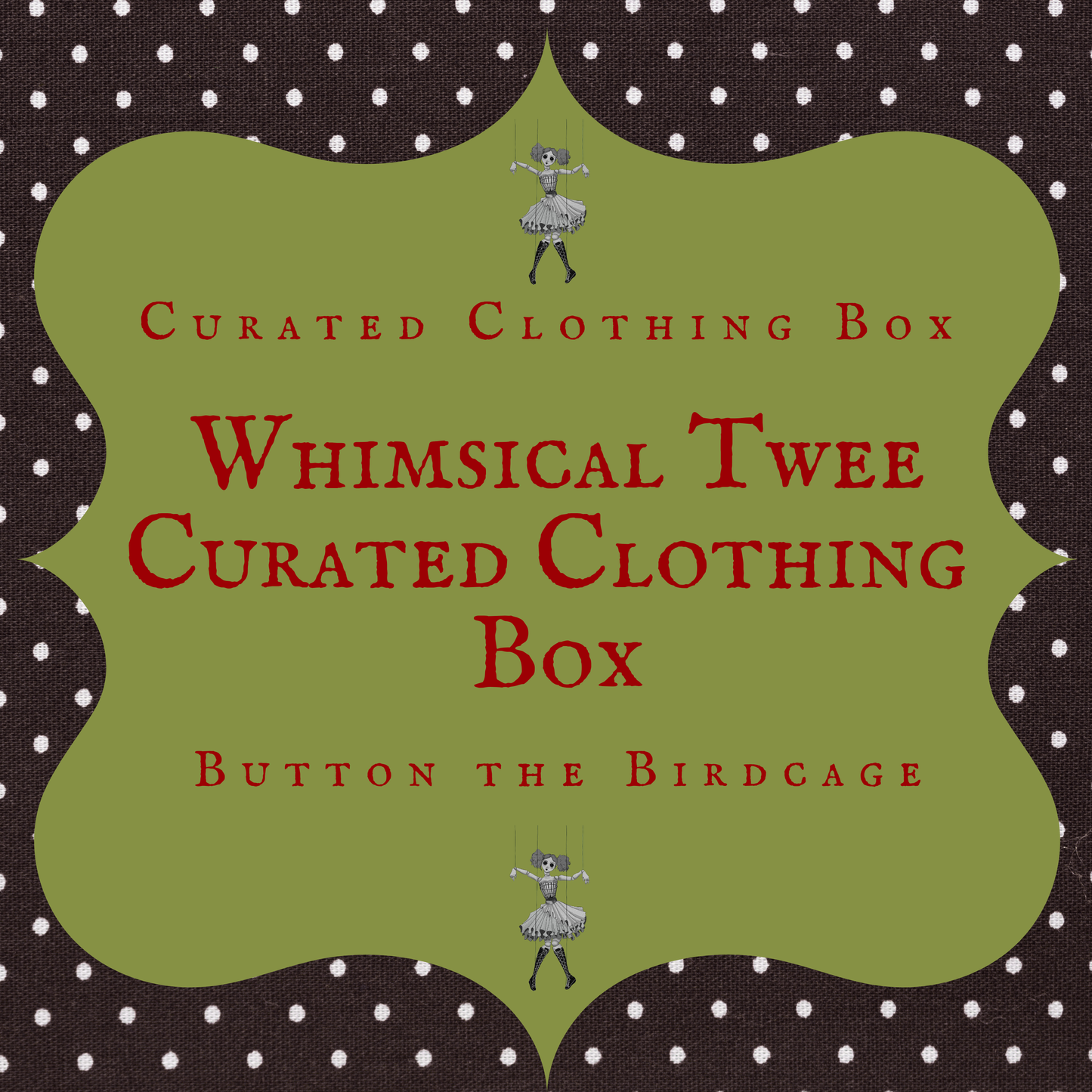 FREE SHIPPING Whimsical Twee Curated Clothing Box