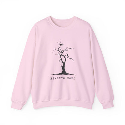 Memento Mori Gothic Literature Edgar Allen Poe Sweatshiry, Cozy Unisex Crewneck, Literary