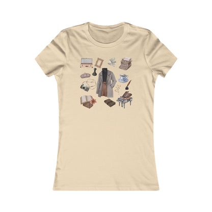 Dark Academia Women's Outfit Bookish Writer Shirt