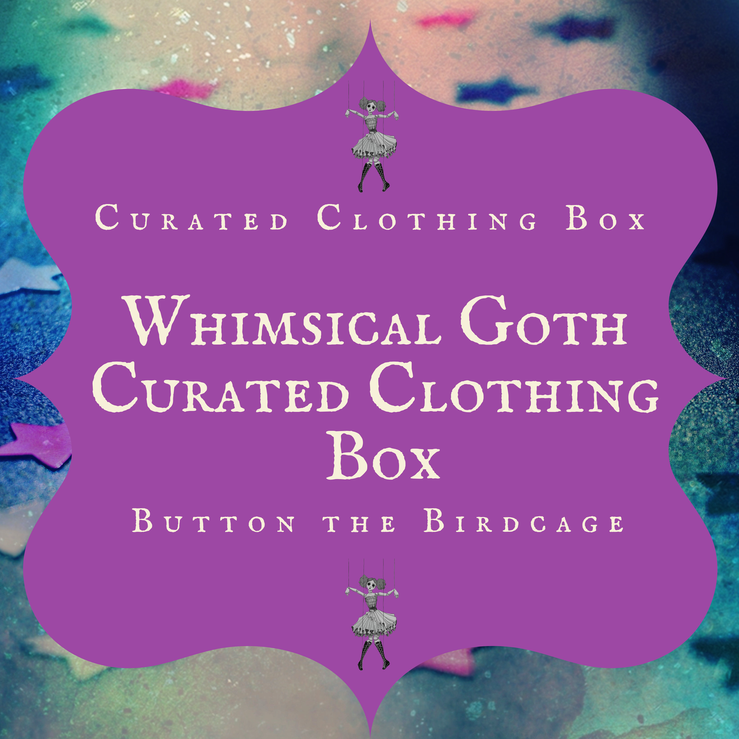 FREE SHIPPING Whimsical Goth Curated Clothing Box