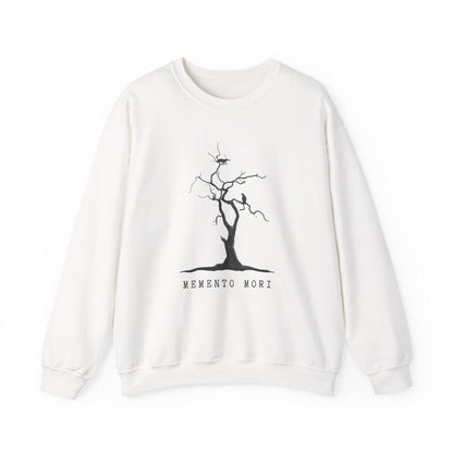 Memento Mori Gothic Literature Edgar Allen Poe Sweatshiry, Cozy Unisex Crewneck, Literary