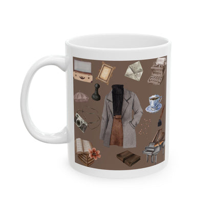Dark Academia Women's Outfit Bookish