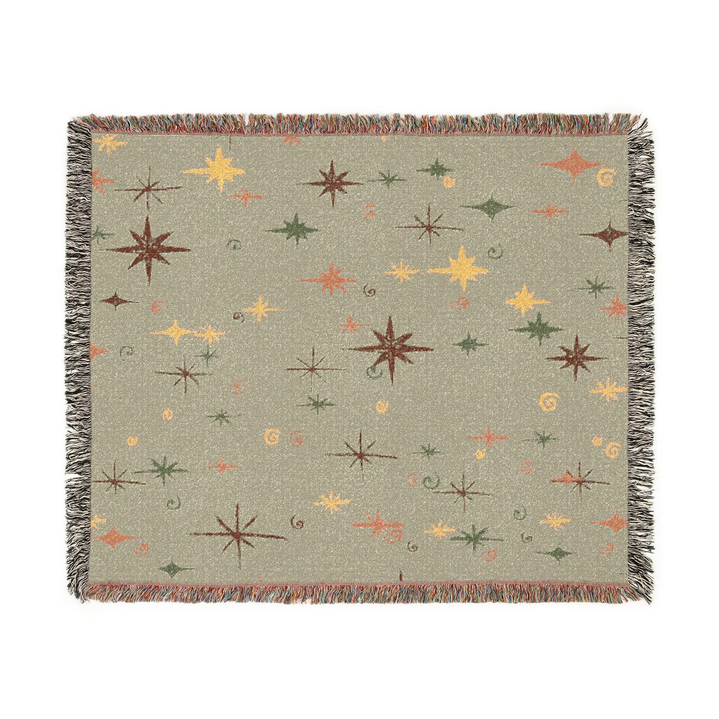 Whimsigoth Cotton Blanket 'Stella' Toad Color