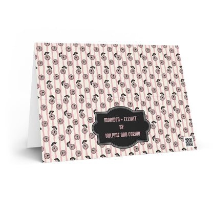 Favorite Weirdo Valentine Card, Goth Pattern